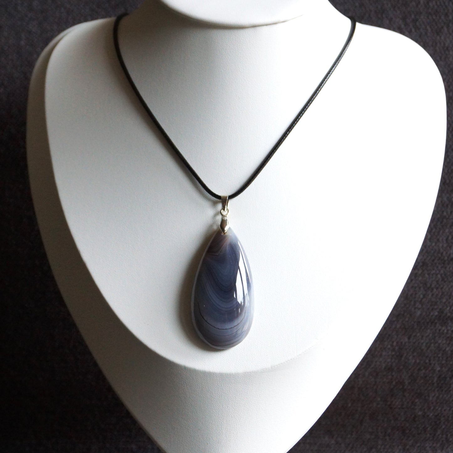 Blue Lace Agate Pendant