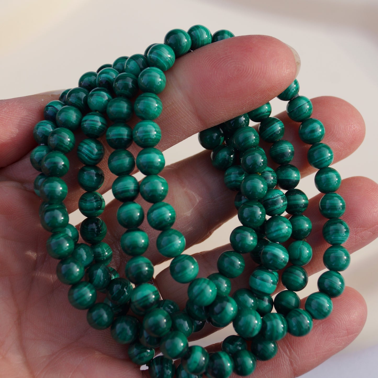 High Quality Malachite Bracelet (Transformation) β 6mm