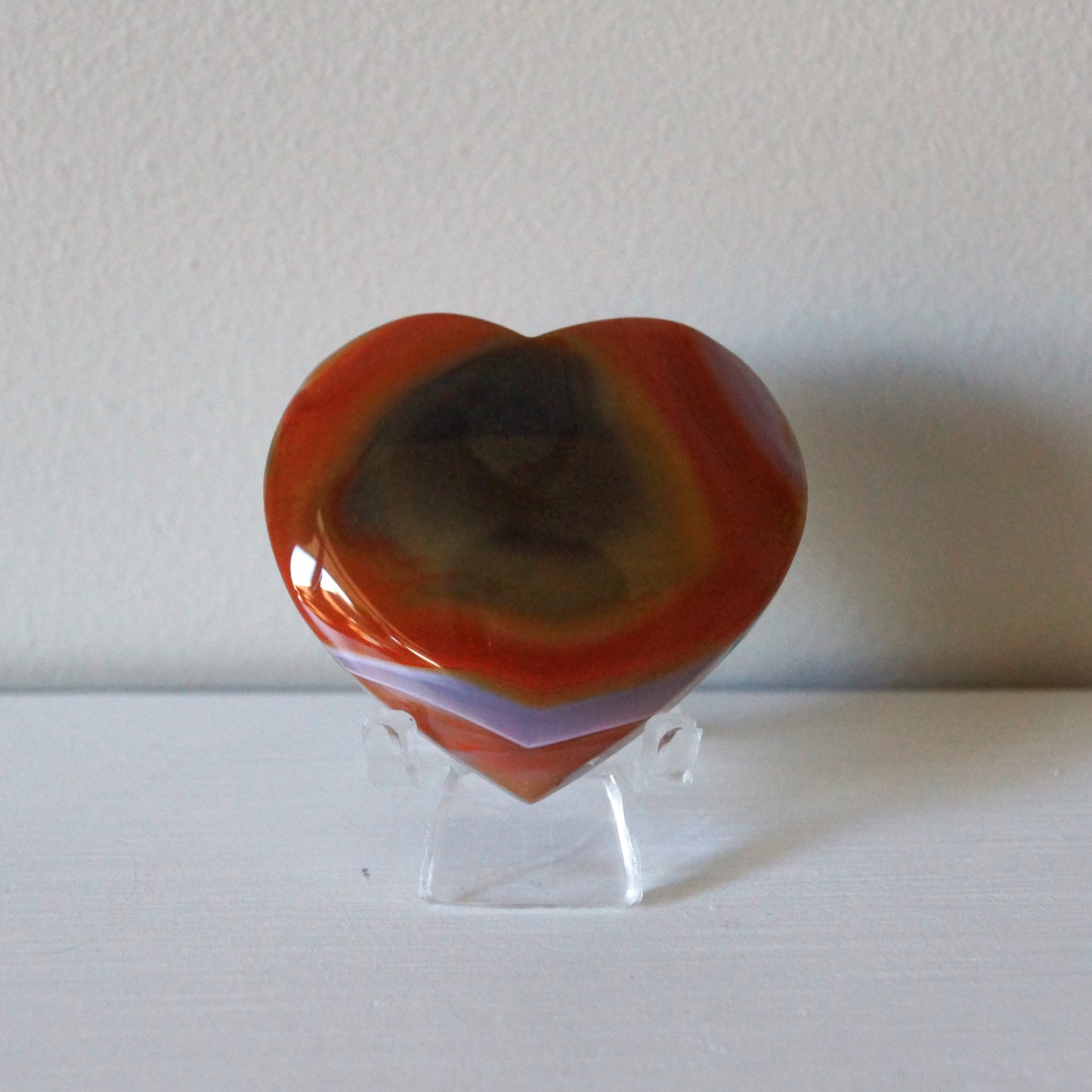 High Quality Carnelian Heart #14