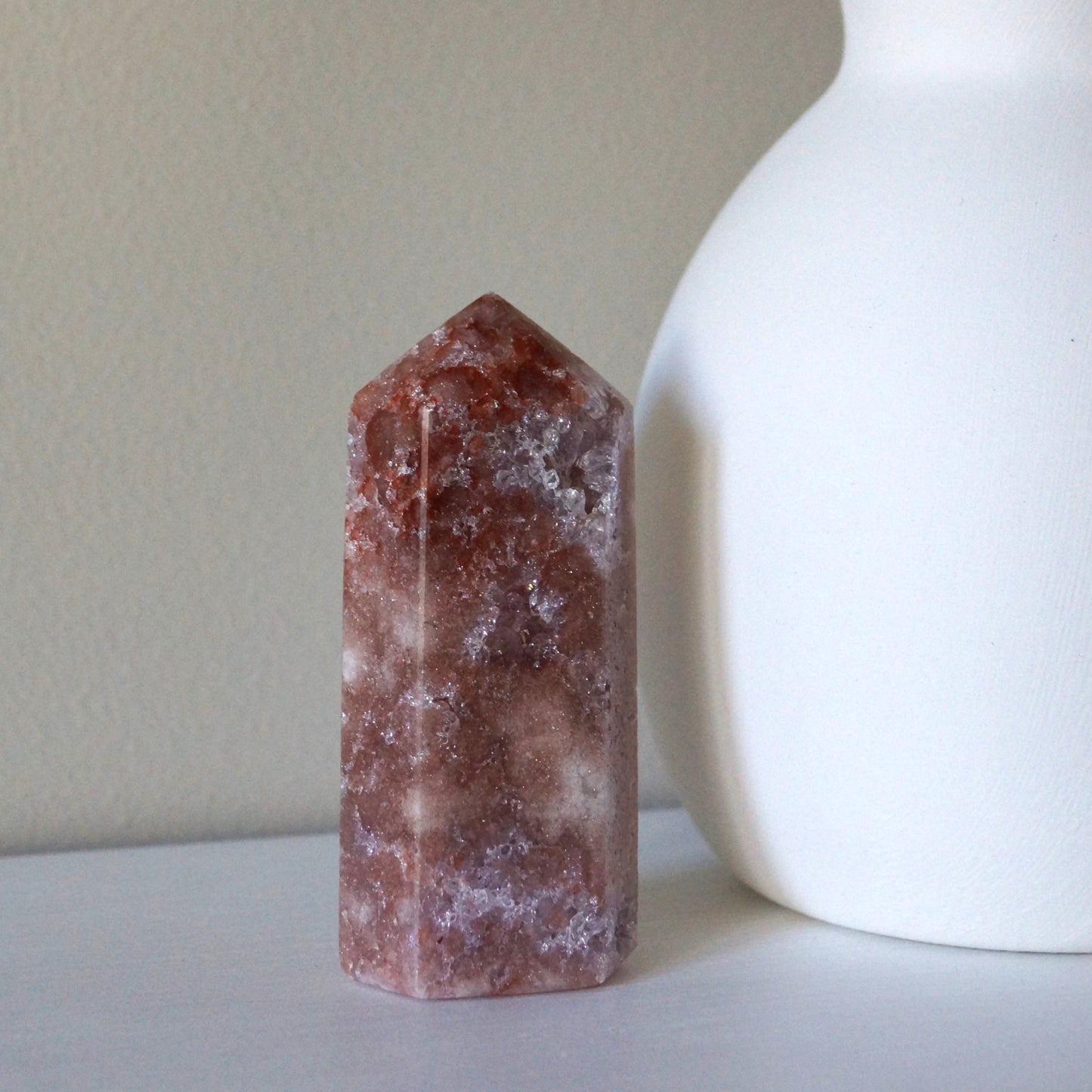 Pink Amethyst Tower #7