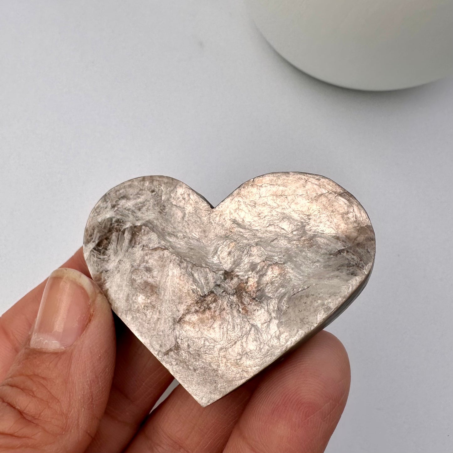 Lepidolite with Mica Palms & Hearts