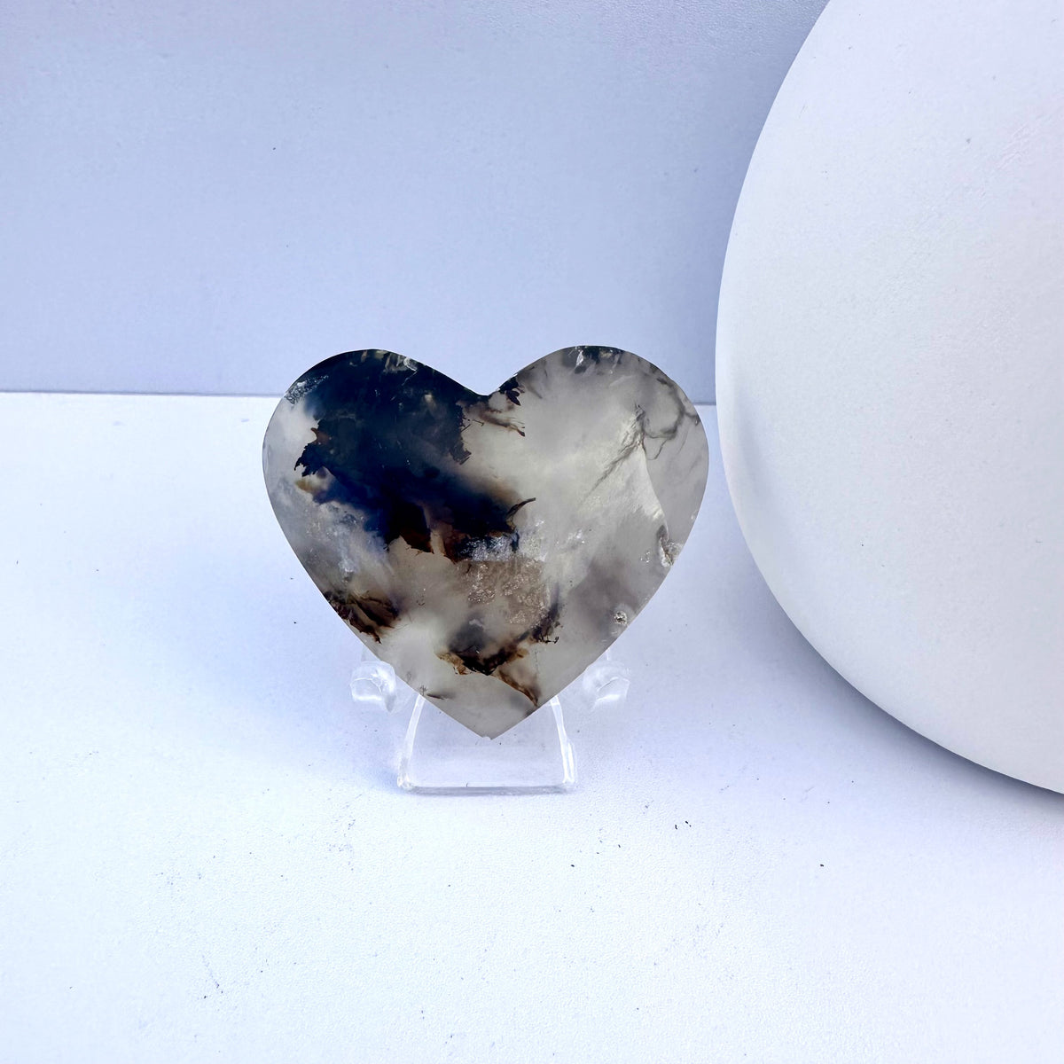 Dendritic Agate Heart