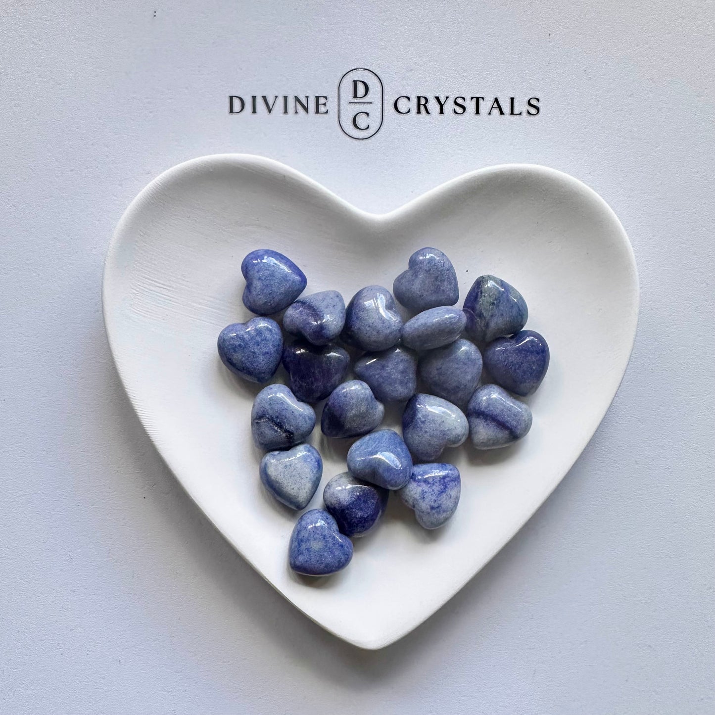 Blue Aventurine Mini Hearts