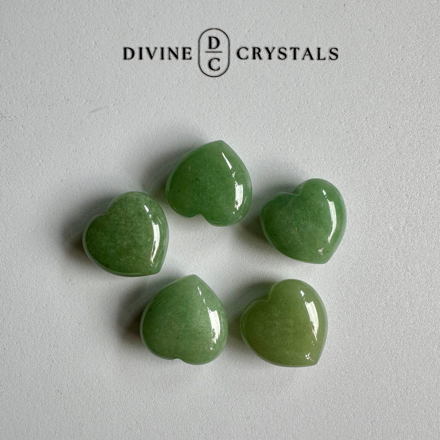 Green Aventurine Heart – Abundance & Opportunity