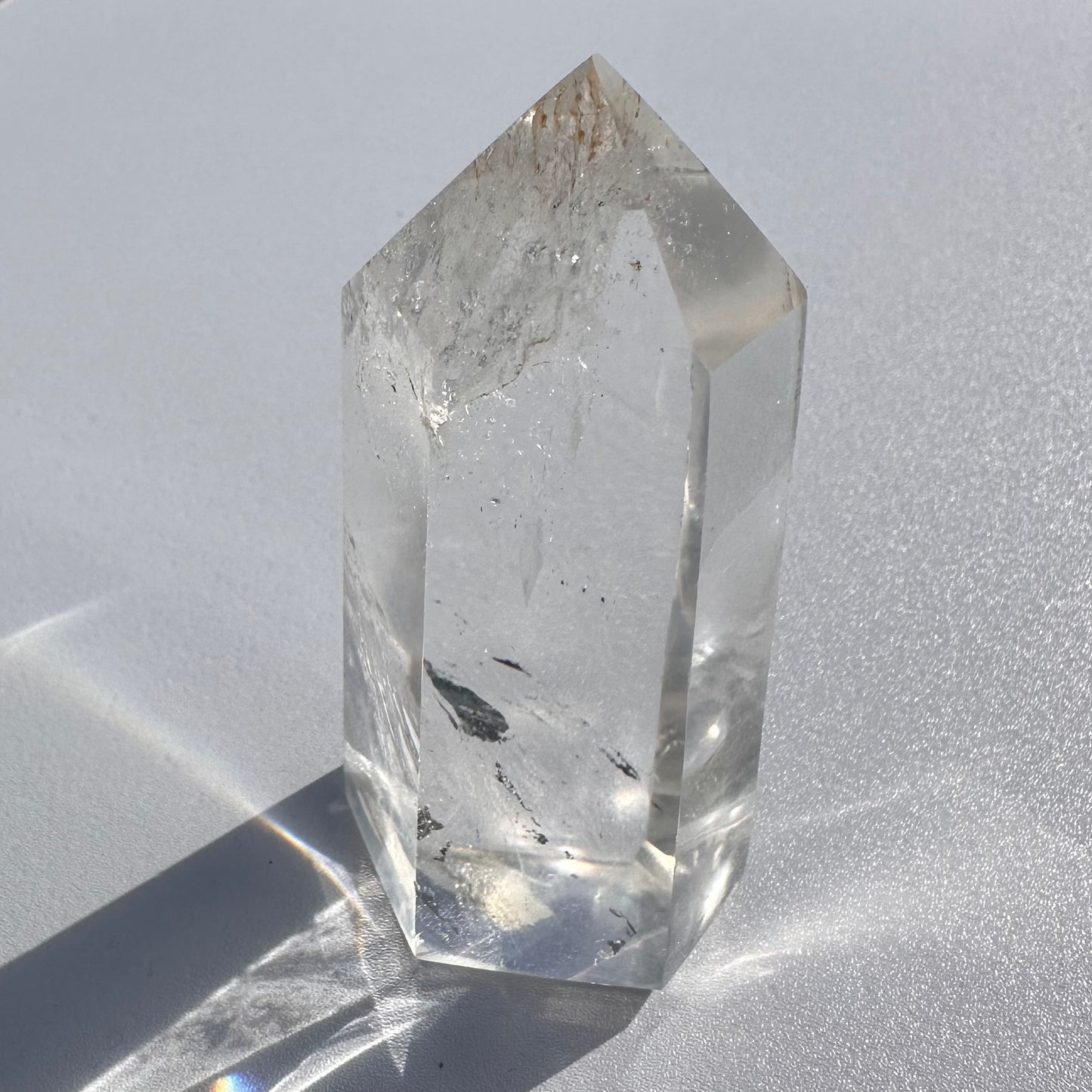 Clear Quartz Tower