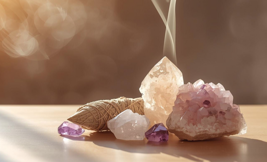 🌙 How to Cleanse & Charge Your Crystals