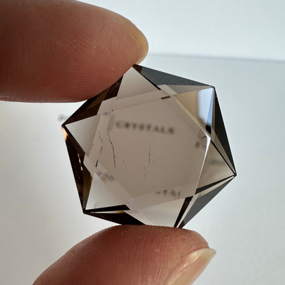 Star of David Smoky Quartz
