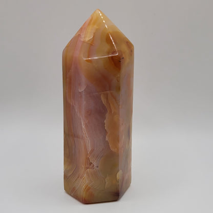 Carnelian Banded Agate Tower