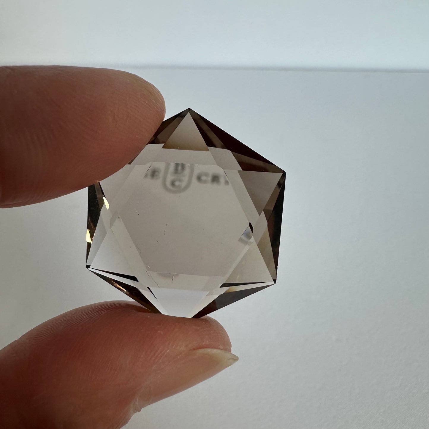 Star of David Smoky Quartz