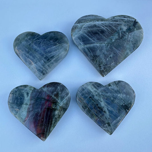 Labradorite Heart – Intuition & Protection