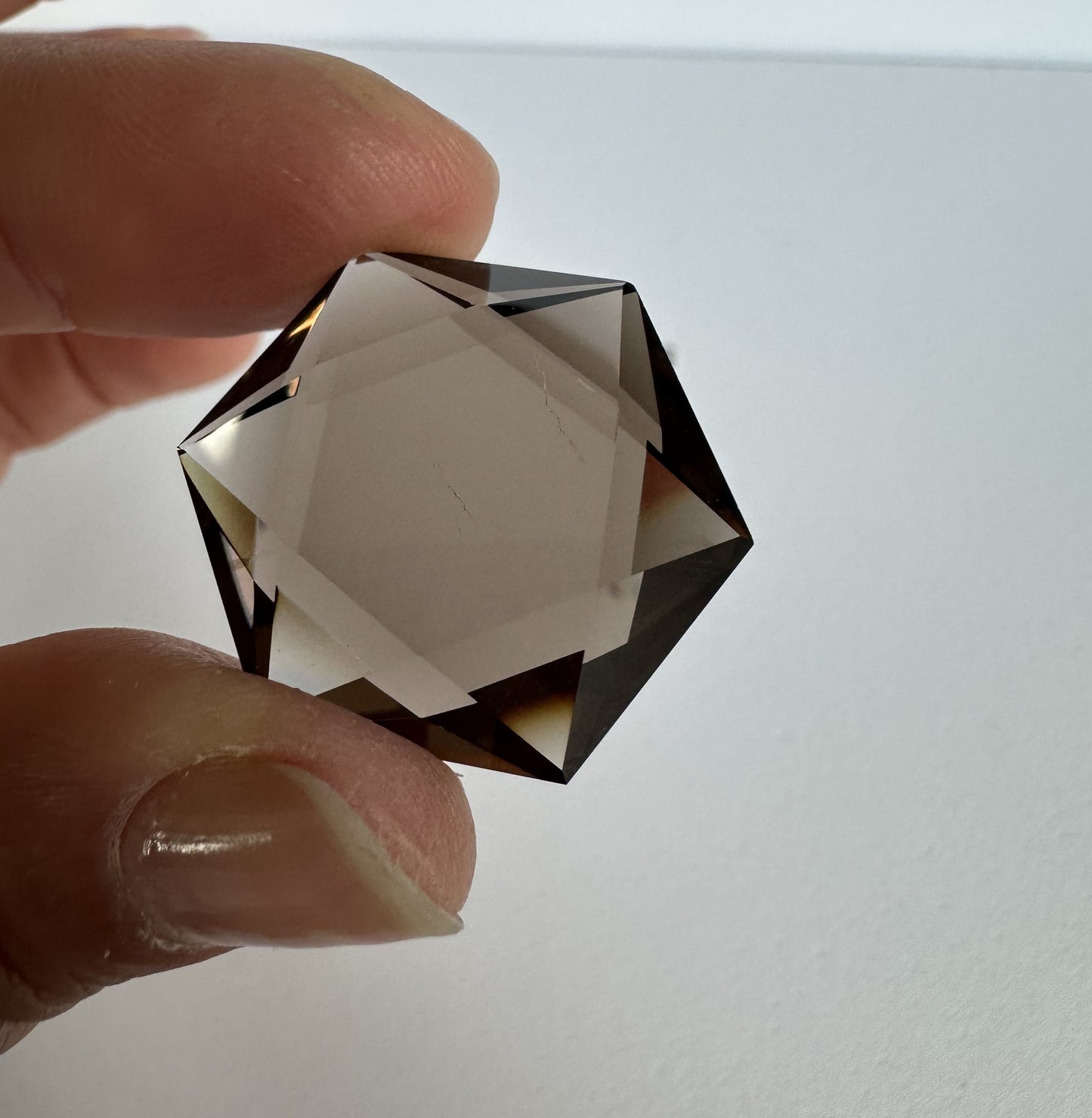 Star of David Smoky Quartz