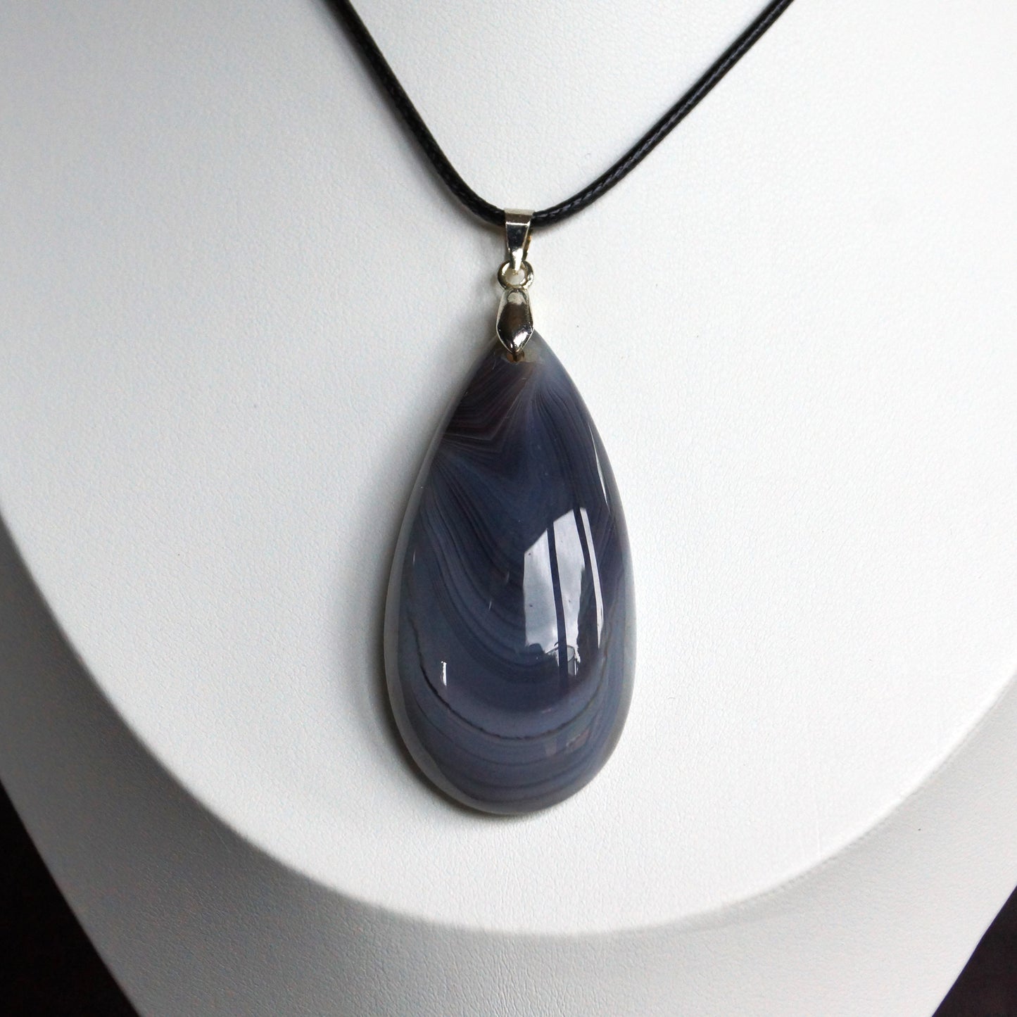 Blue Lace Agate Pendant