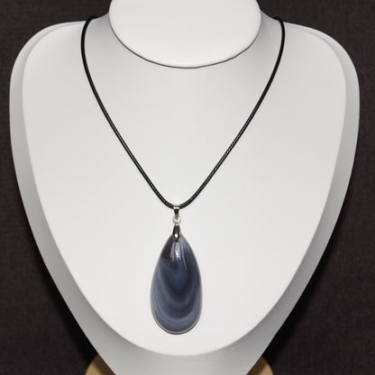 Blue Lace Agate Pendant