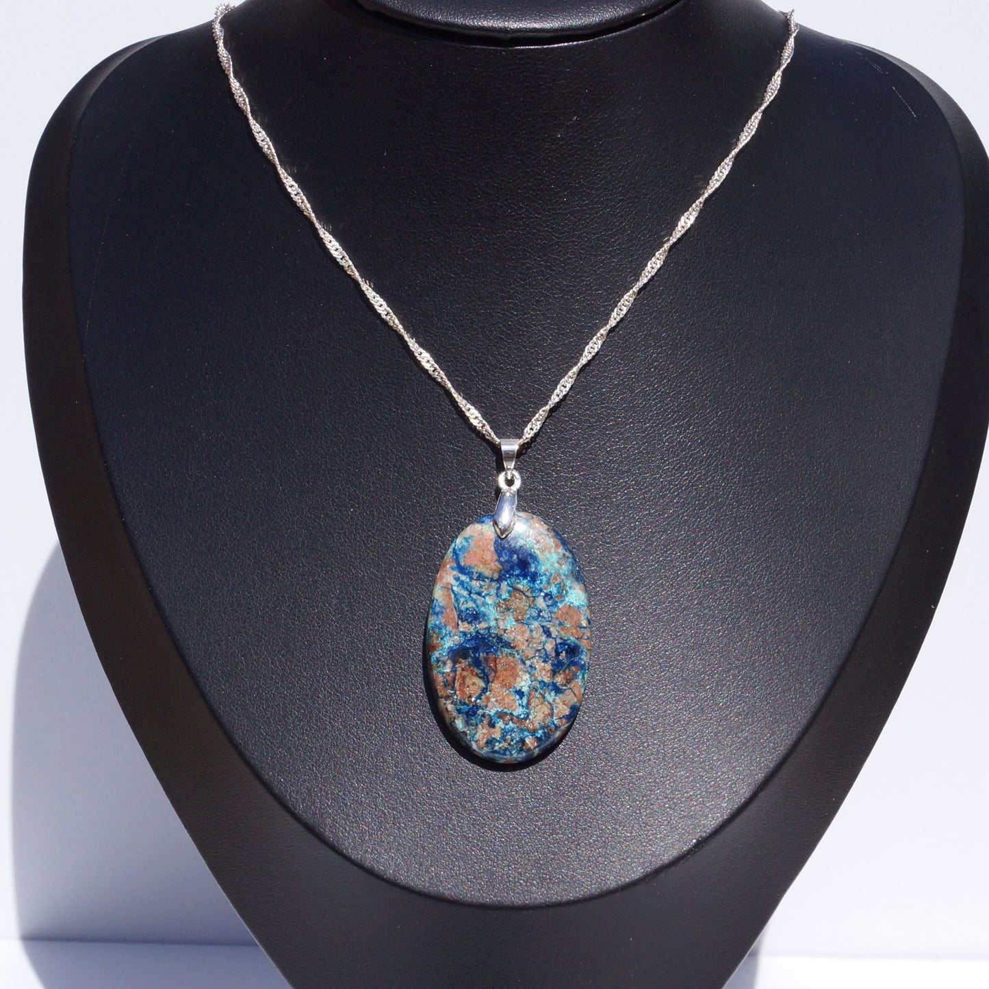 Shattuckite Pendant — “Voice of Inner Truth”