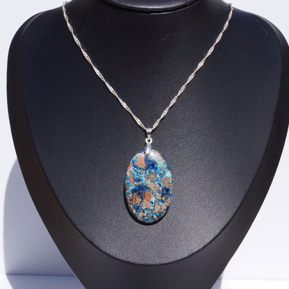 Shattuckite Pendant — “Voice of Inner Truth”