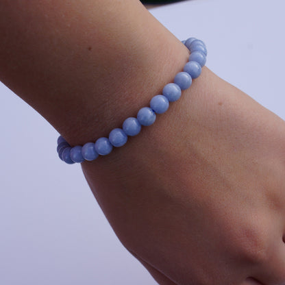 Angelite Bracelet (Serenity) – 6mm
