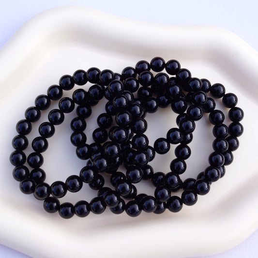 Black Obsidian Bracelet (Protection)– 8mm