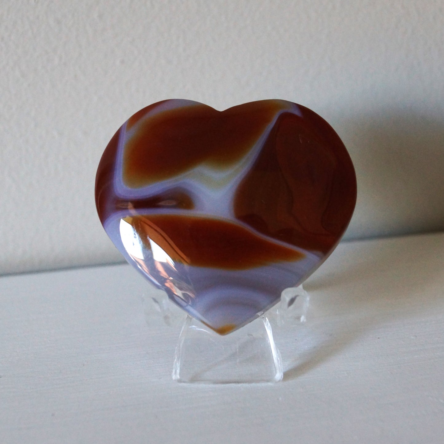 High Quality Carnelian Heart #11