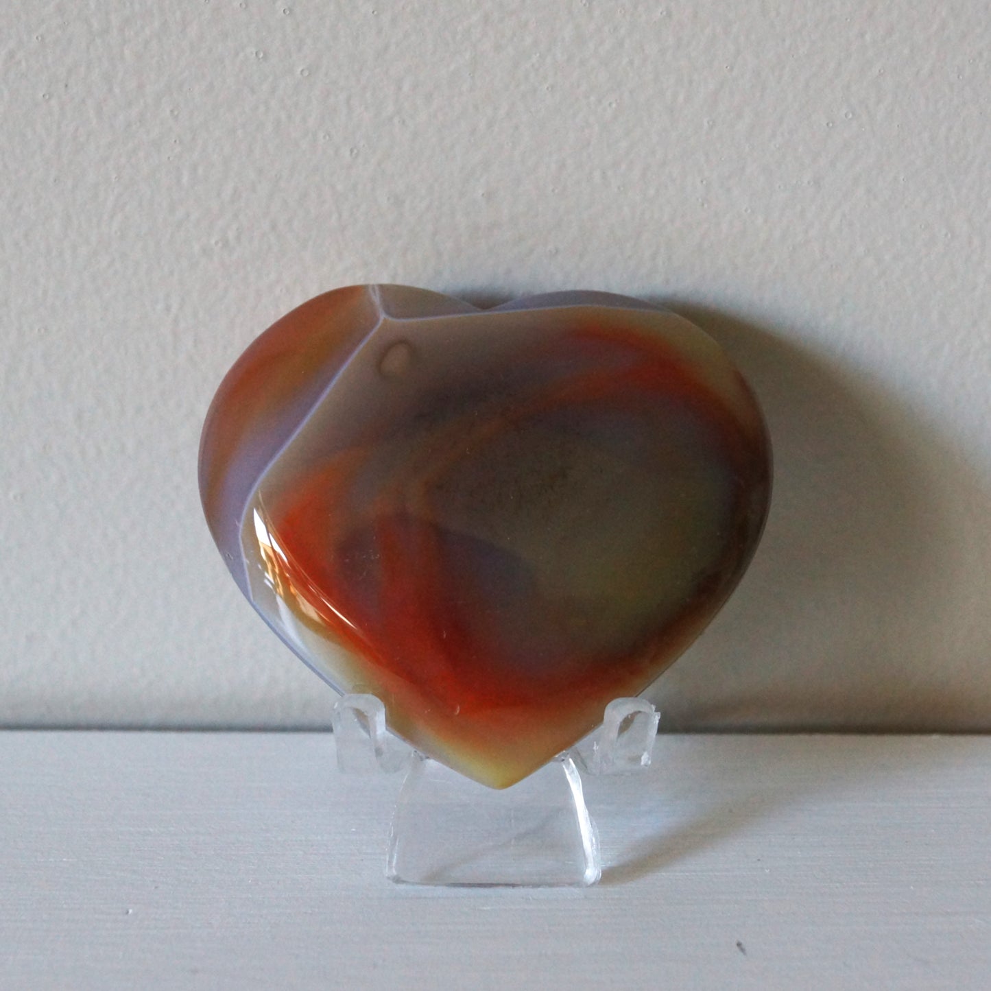 High Quality Carnelian Heart #10