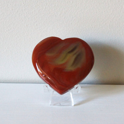 High Quality Carnelian Heart #5