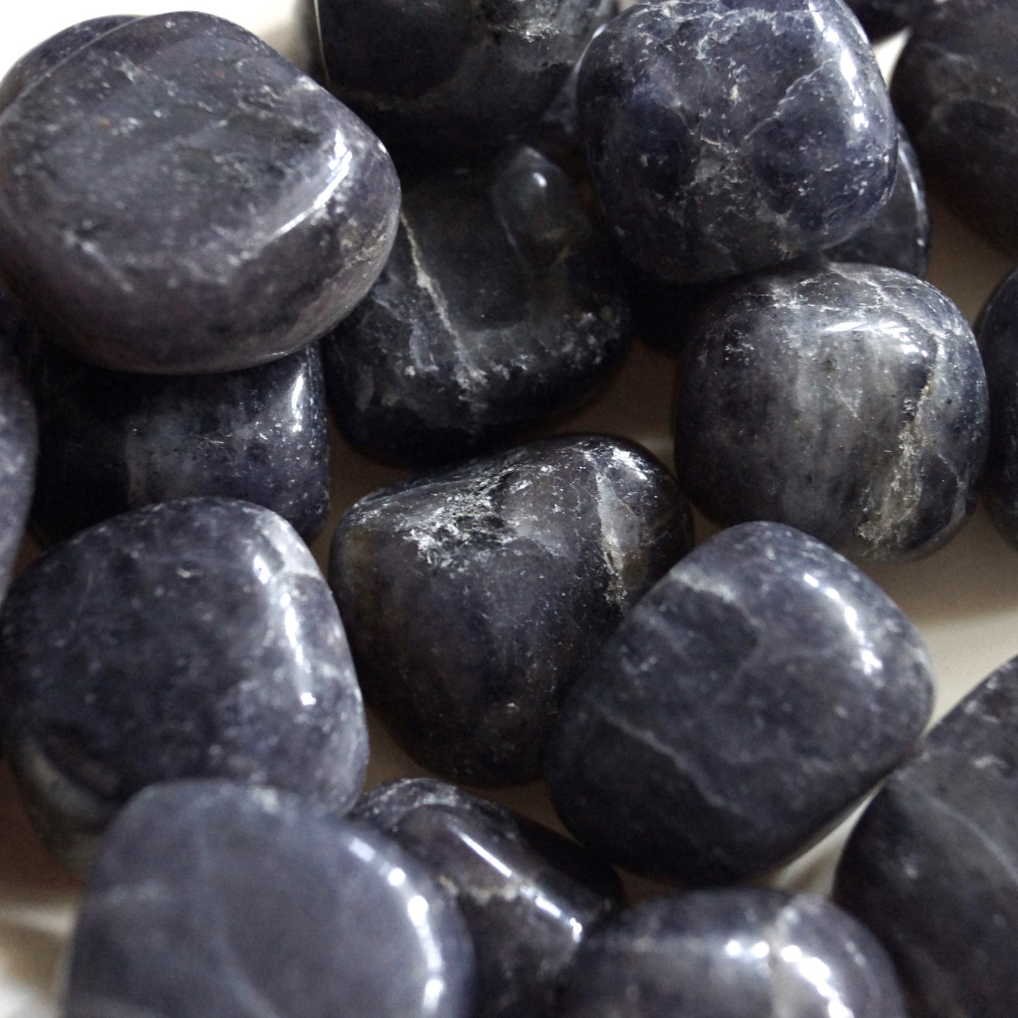 Iolite Sunstone Tumble