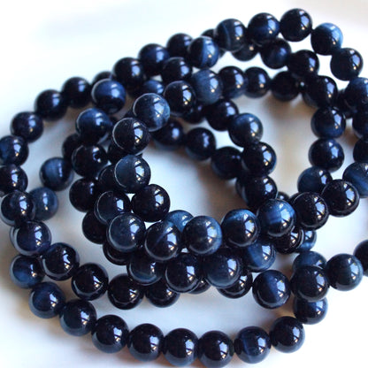 High Quality Blue Tiger Eye Bracelet (Confidence) – 8mm