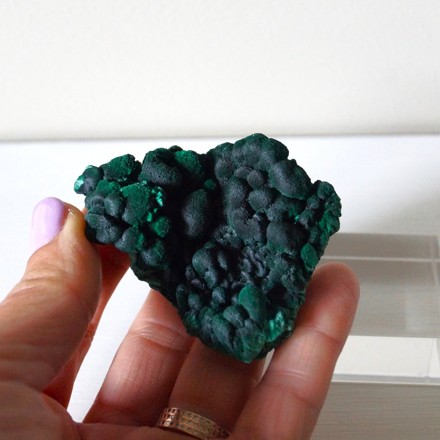 Botryoidal Malachite Cluster #1