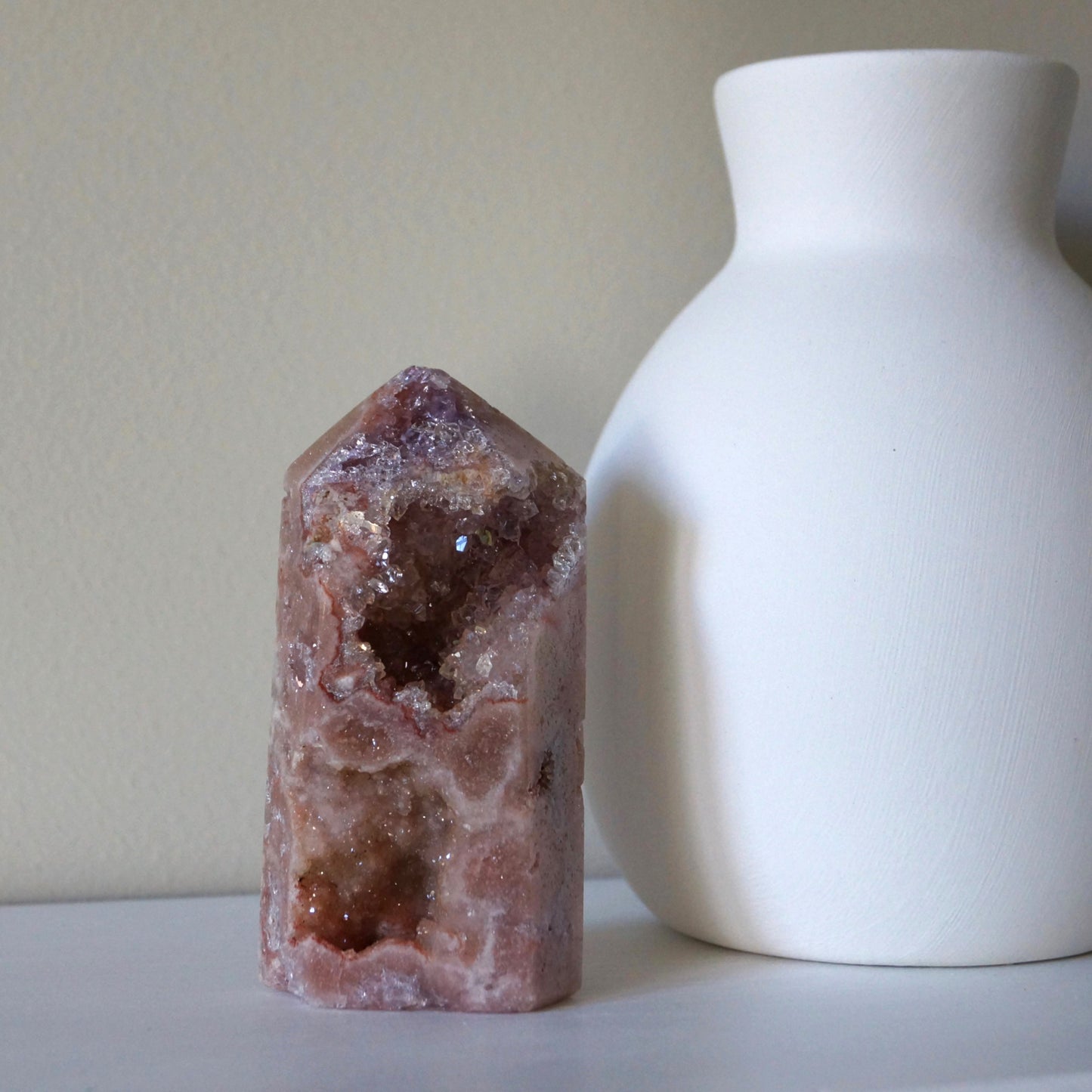 Pink Amethyst Tower #2