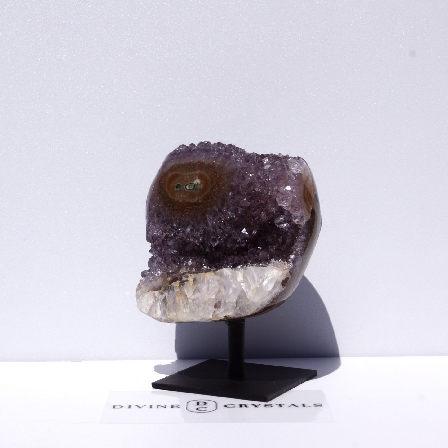 Amethyst Stalactites on Stand