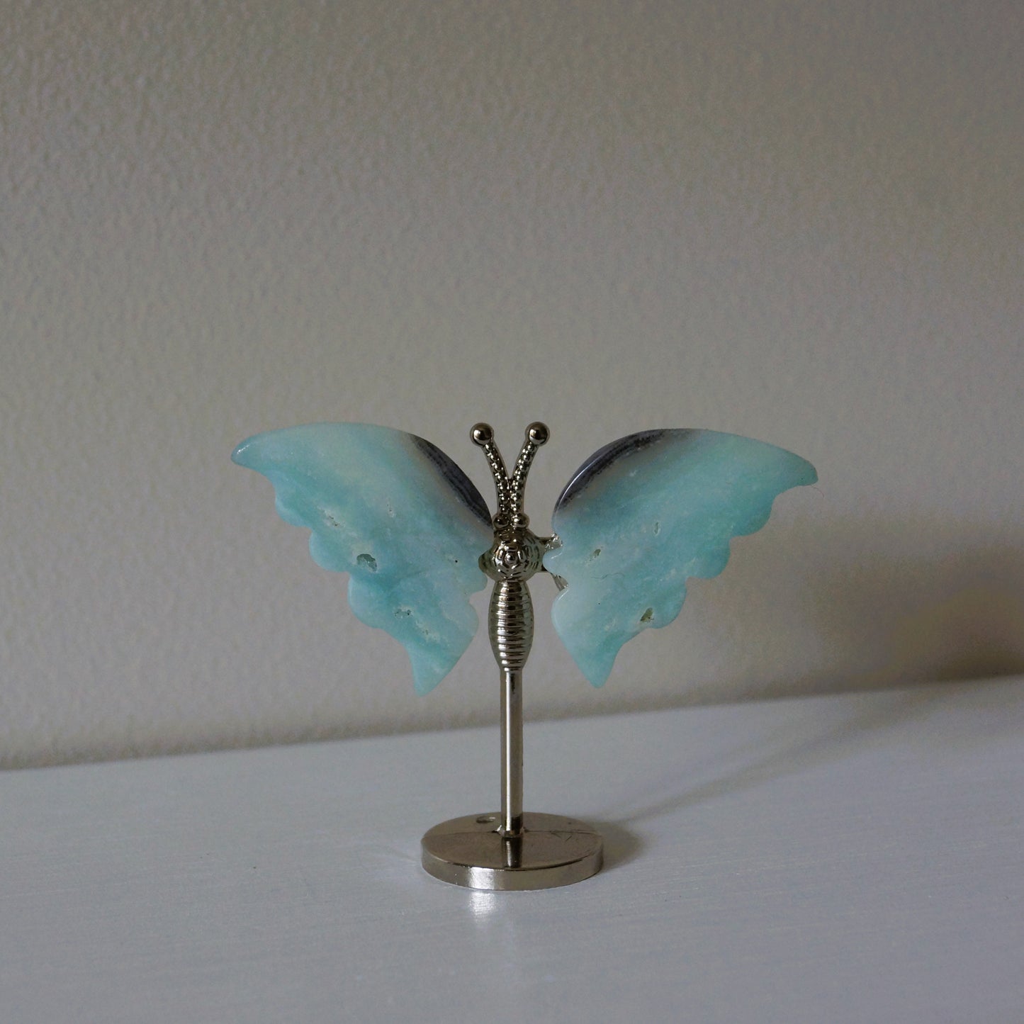 Caribbean Calcite Butterfly on Stand