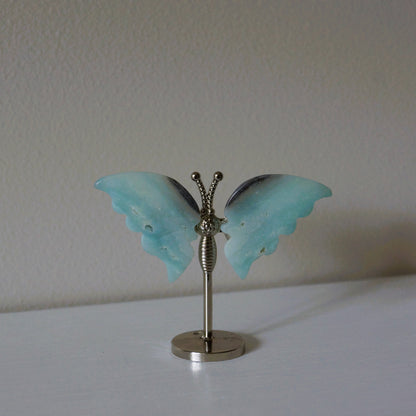 Caribbean Calcite Butterfly on Stand