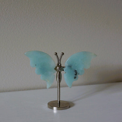 Caribbean Calcite Butterfly on Stand