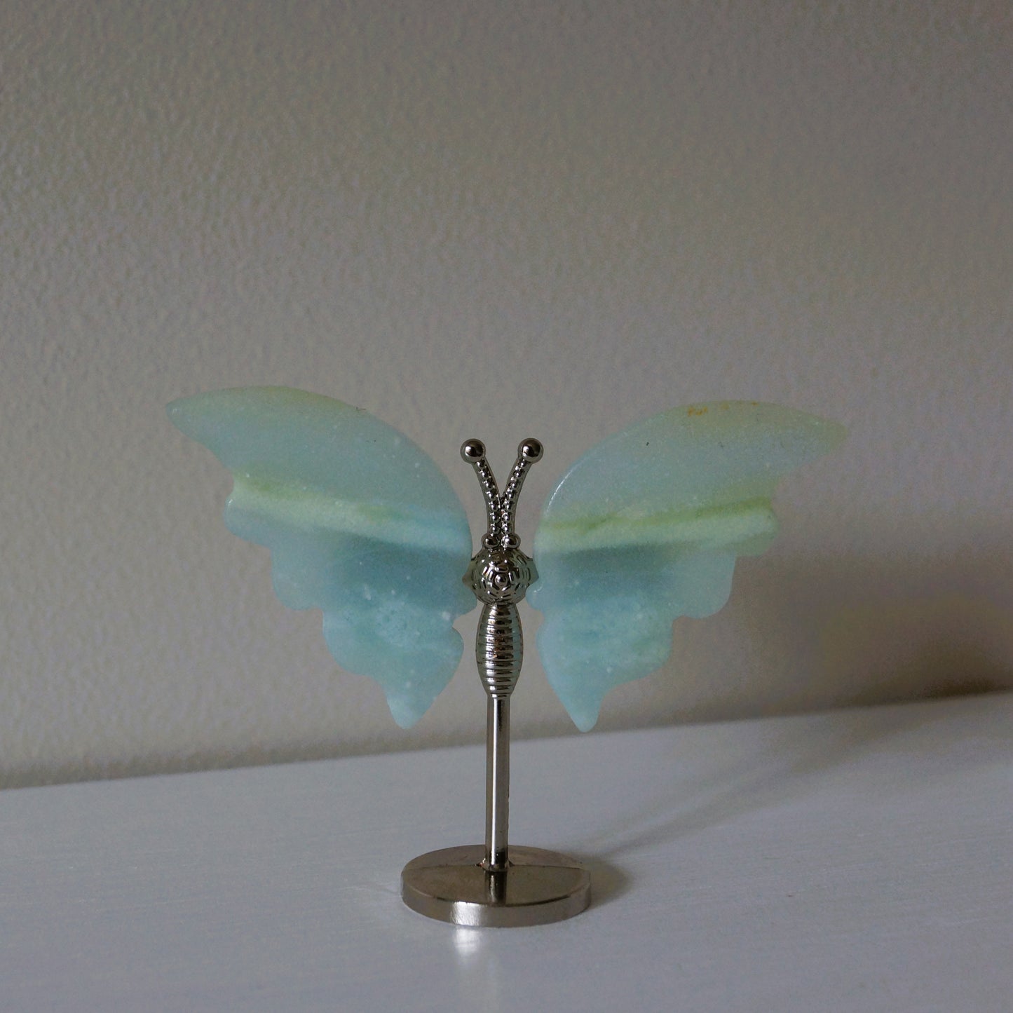 Caribbean Calcite Butterfly on Stand