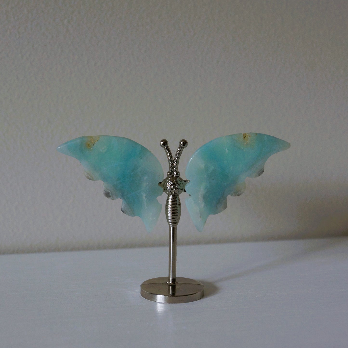 Caribbean Calcite Butterfly on Stand