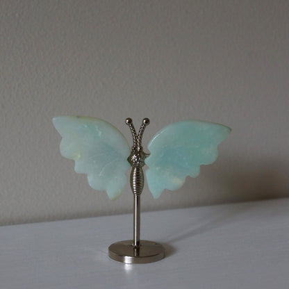 Caribbean Calcite Butterfly on Stand