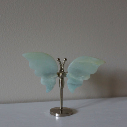 Caribbean Calcite Butterfly on Stand