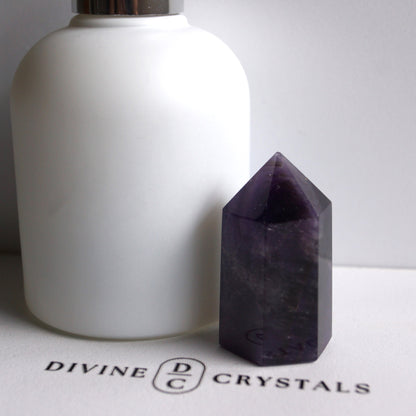 High Quality Deep Purple Amethyst Towers – Protection • Calm • Higher Guidance