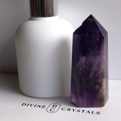 High Quality Deep Purple Amethyst Towers – Protection • Calm • Higher Guidance