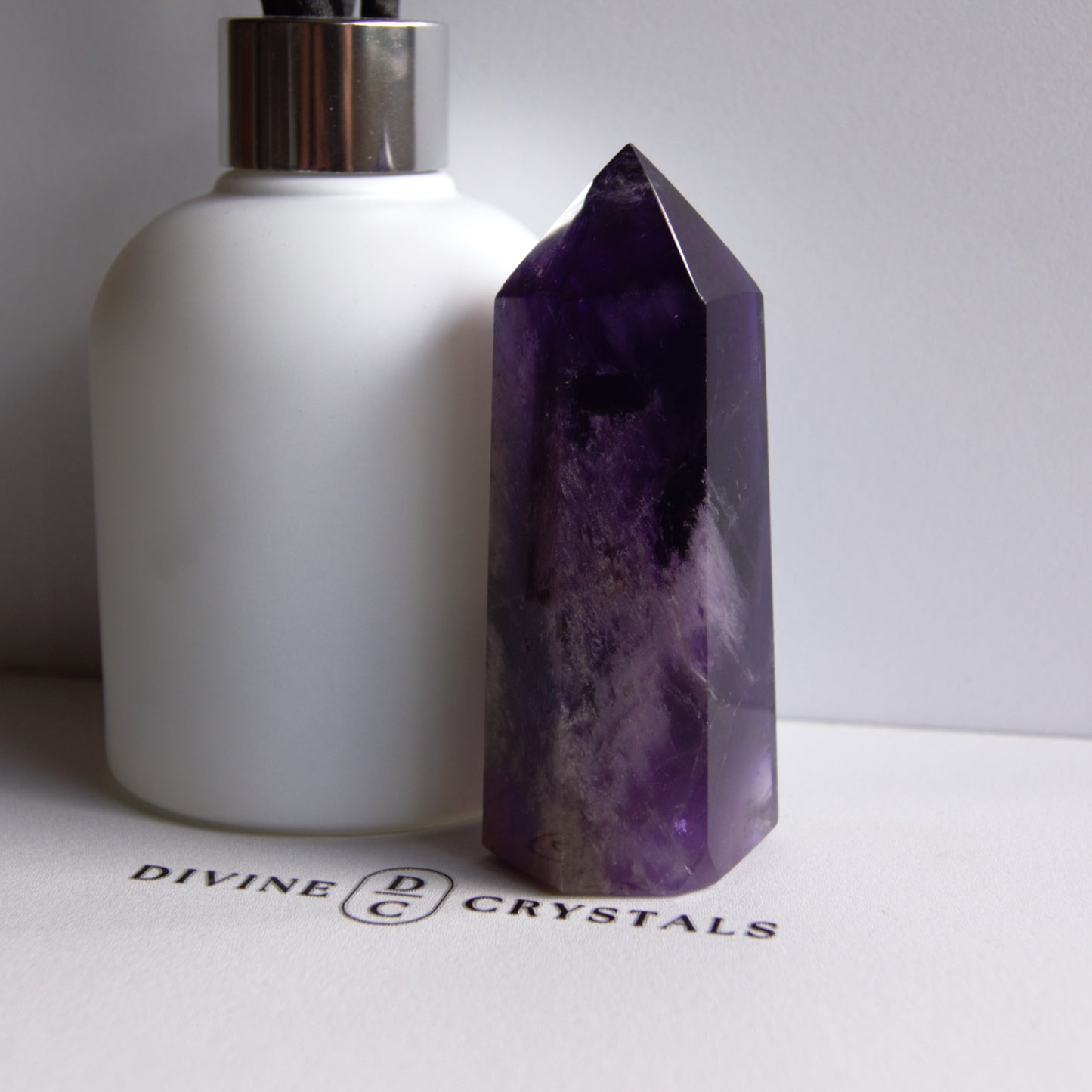 High Quality Deep Purple Amethyst Towers – Protection • Calm • Higher Guidance