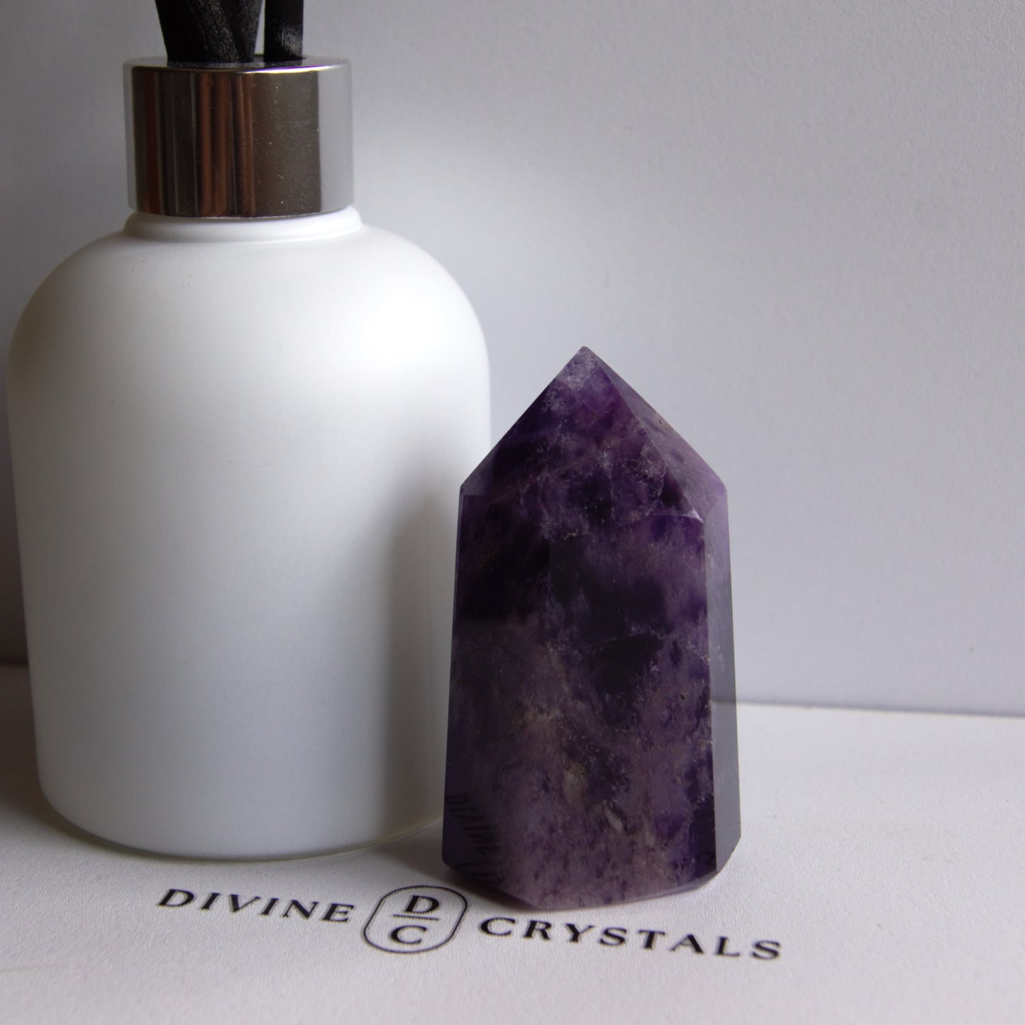 High Quality Deep Purple Amethyst Towers – Protection • Calm • Higher Guidance