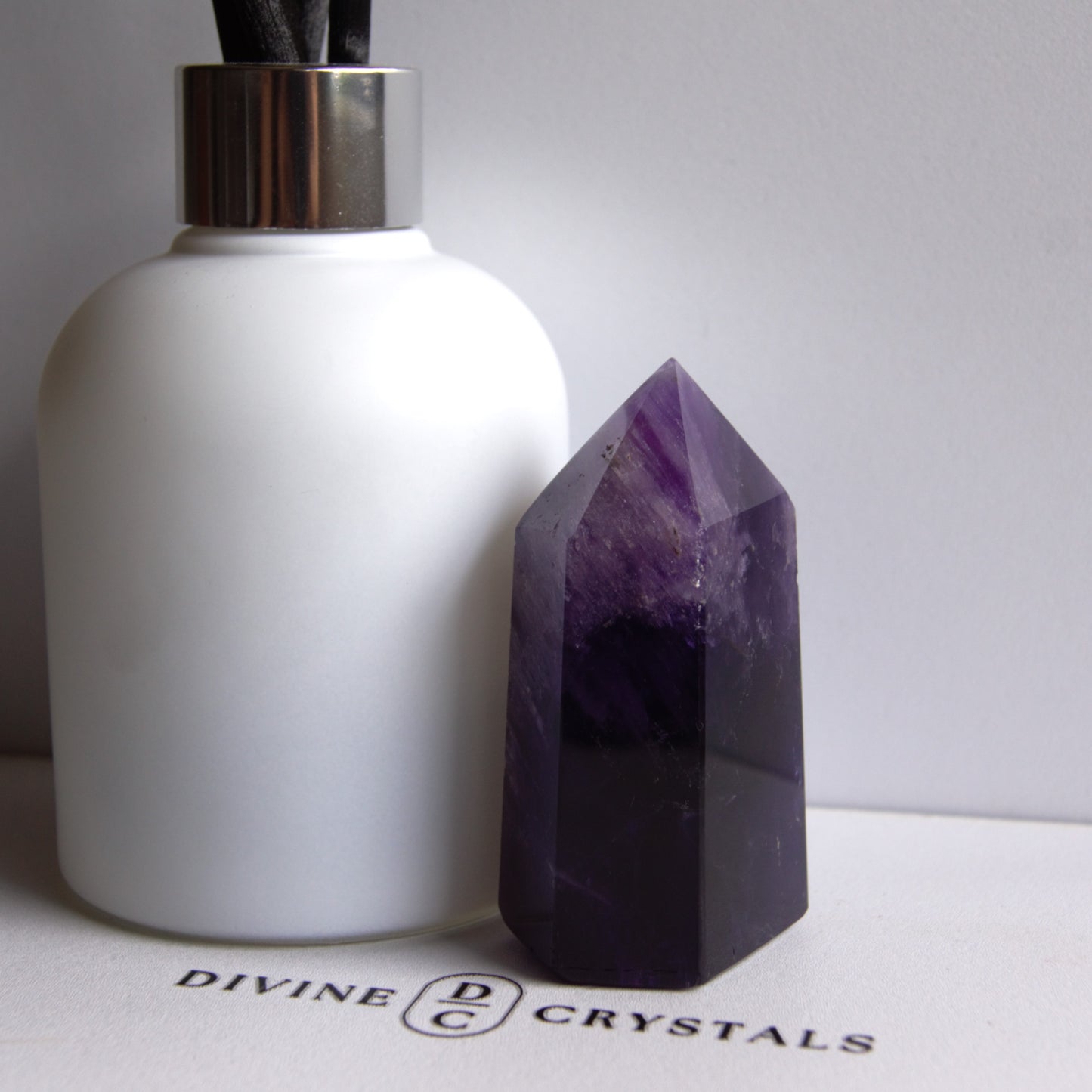 High Quality Deep Purple Amethyst Towers – Protection • Calm • Higher Guidance