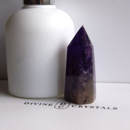 High Quality Deep Purple Amethyst Towers – Protection • Calm • Higher Guidance