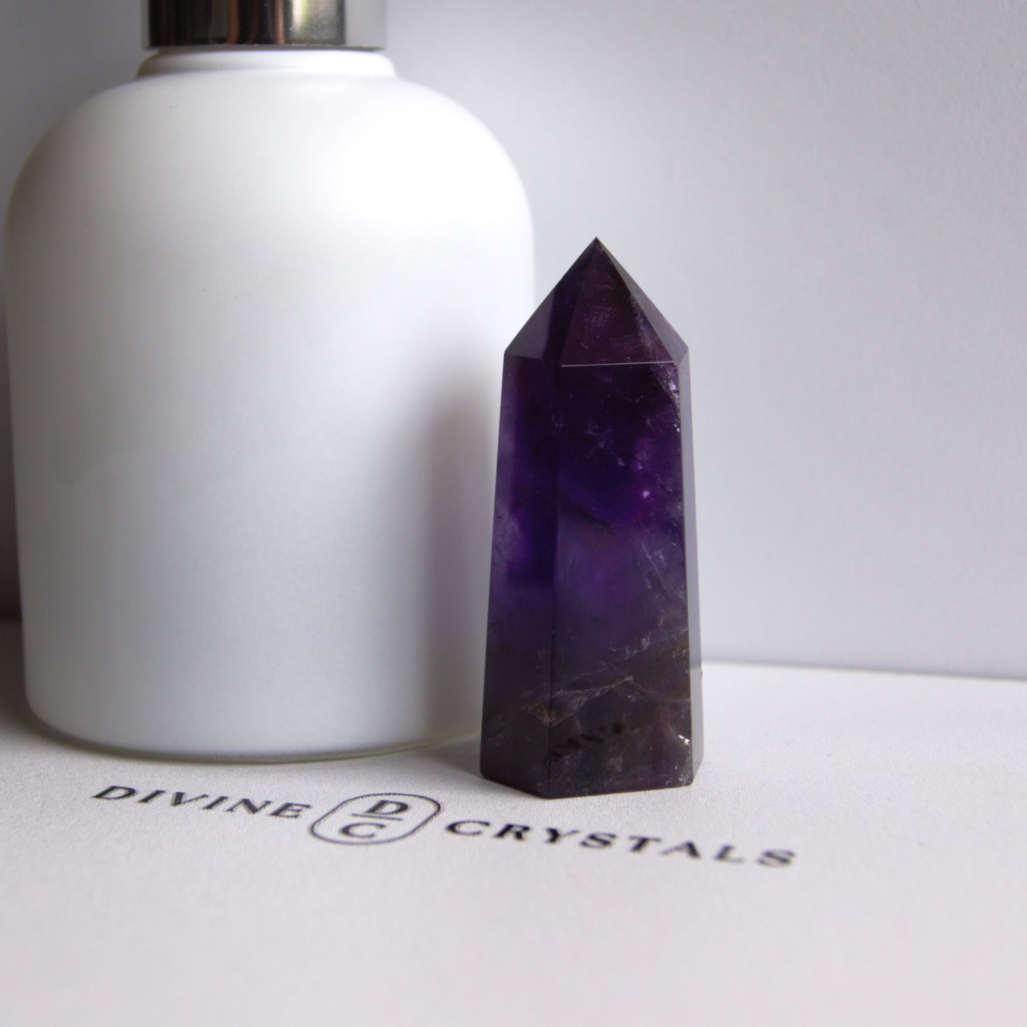 High Quality Deep Purple Amethyst Towers – Protection • Calm • Higher Guidance