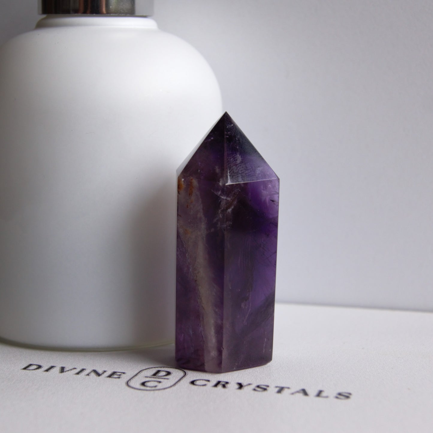 High Quality Deep Purple Amethyst Towers – Protection • Calm • Higher Guidance