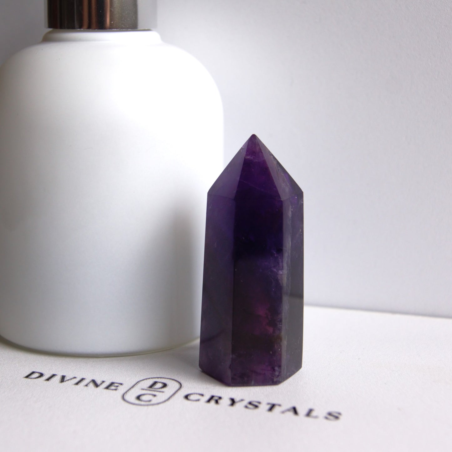 High Quality Deep Purple Amethyst Towers – Protection • Calm • Higher Guidance