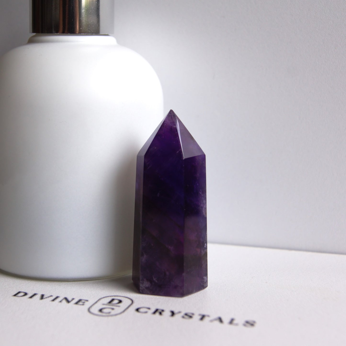 High Quality Deep Purple Amethyst Towers – Protection • Calm • Higher Guidance