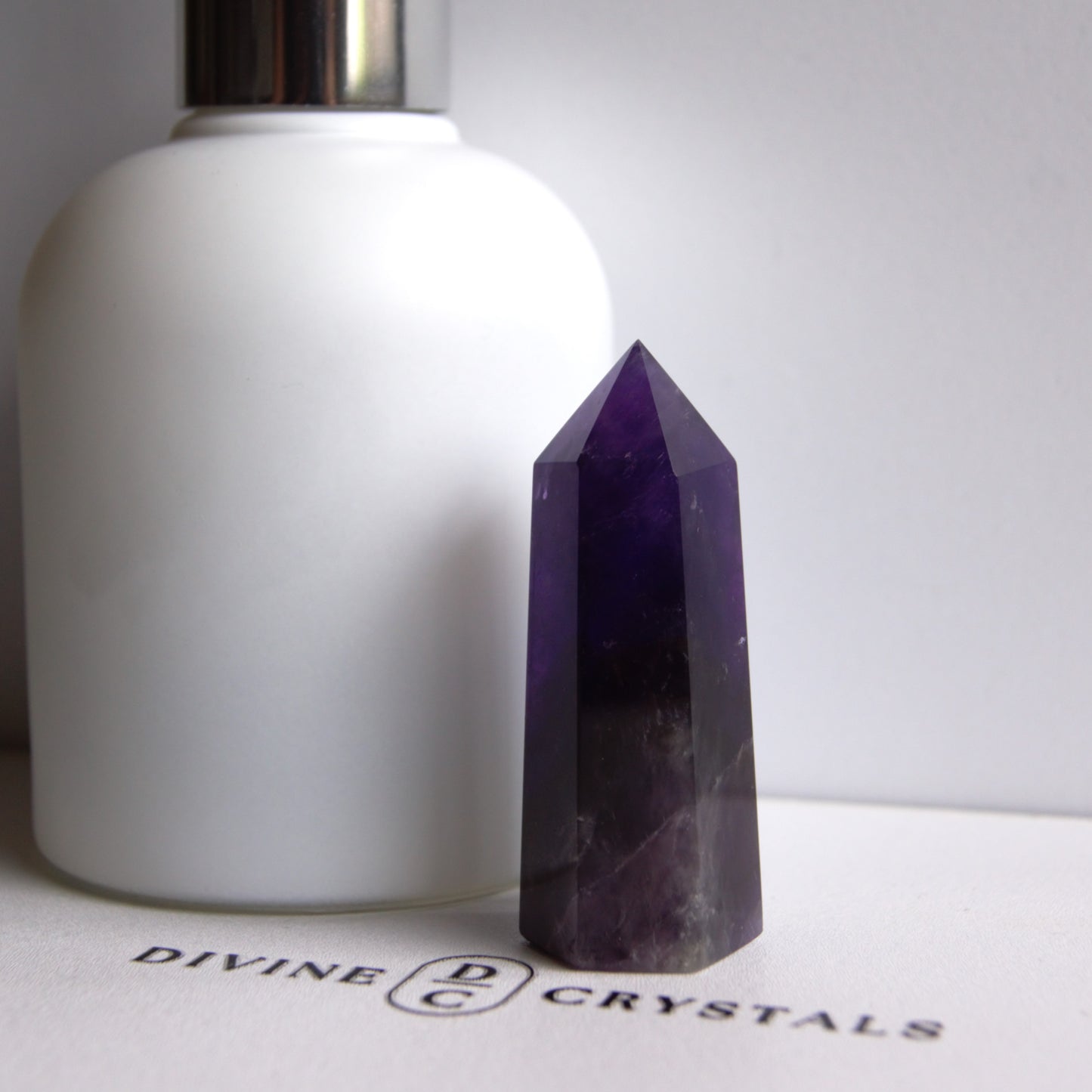 High Quality Deep Purple Amethyst Towers – Protection • Calm • Higher Guidance