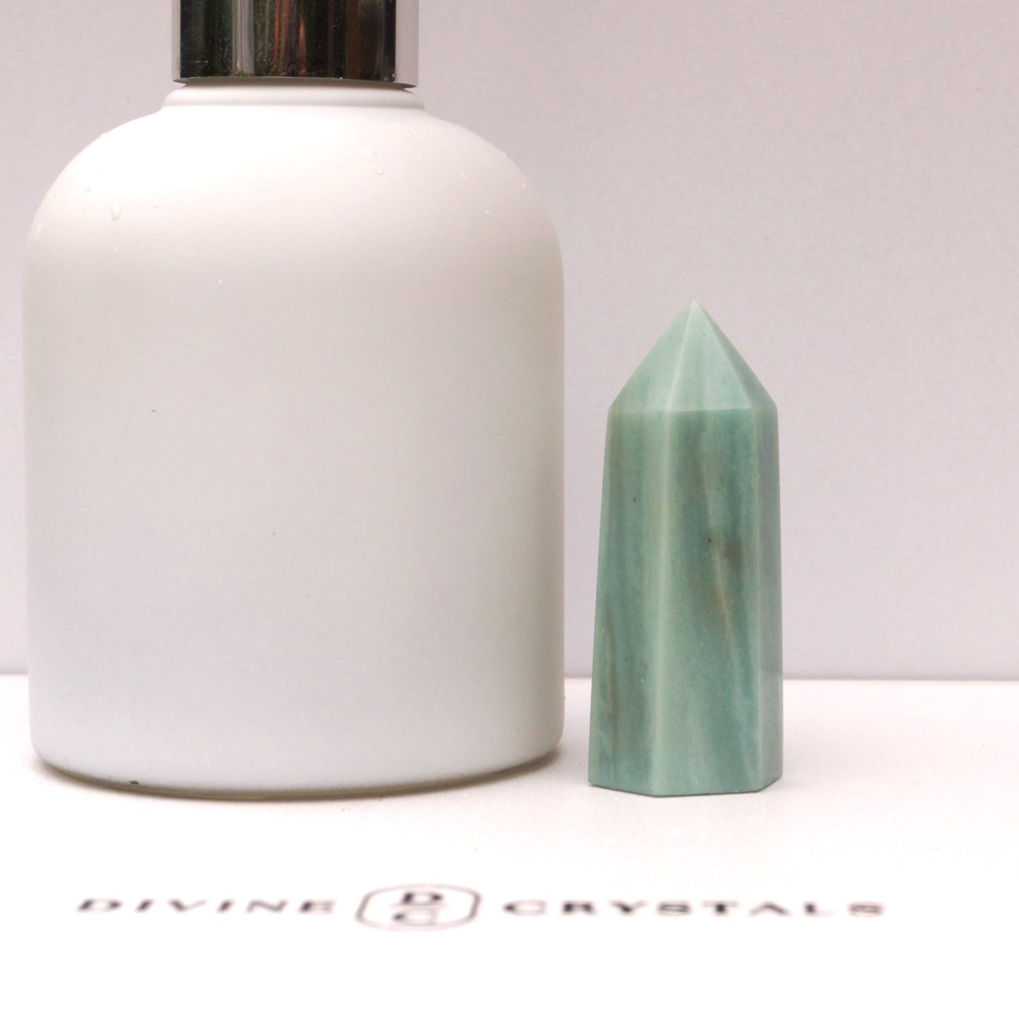 Caribbean Calcite Sky Blue Towers – Peace • Clarity • Ocean Energy