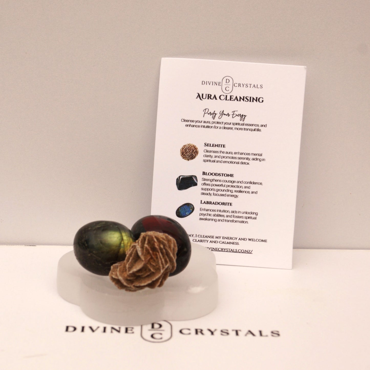 AURA CLEANSING – Crystal Tumble Set