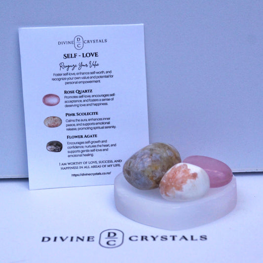 SELF-LOVE – Crystal Tumble Set